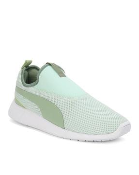 low-top slip-on sneakers