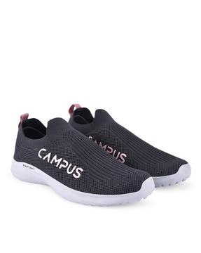 low-top slip-on sports shoes