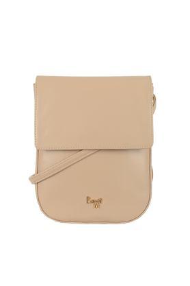 lp bamako pvc top open closure women's backpack - oatmeal