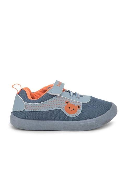 lucy-&-luke-by-liberty-kids-teal-blue-&-orange-velcro-shoes