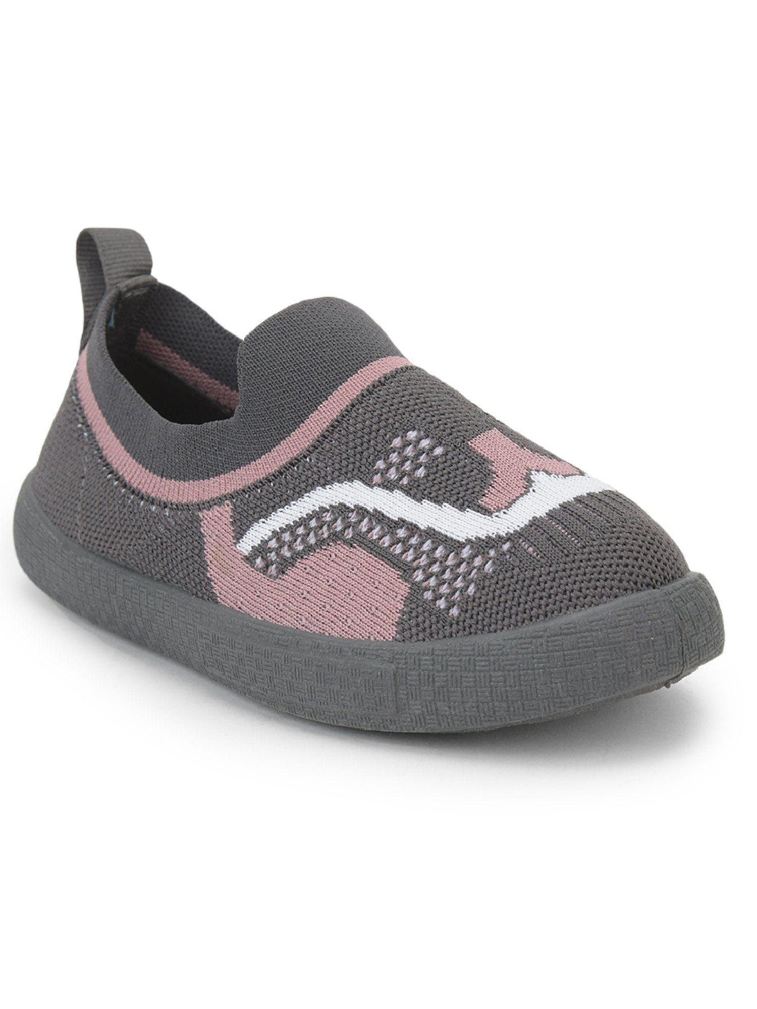 lucy & luke 8152 1 kids non lacing casual shoes grey