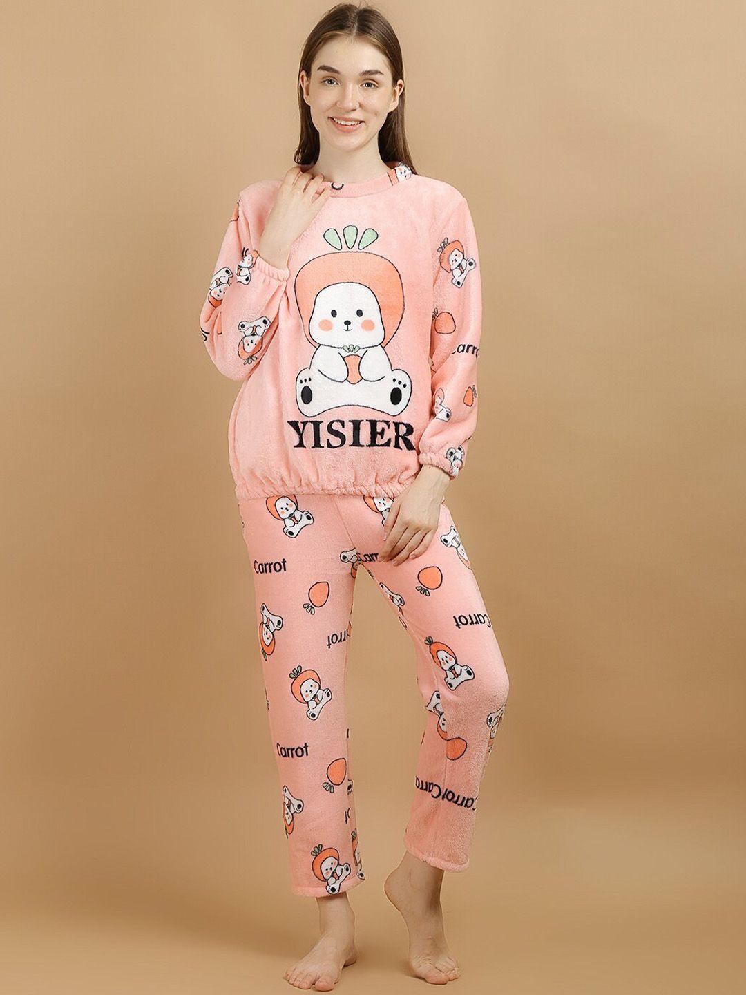 lugo looney tunes printed night suit