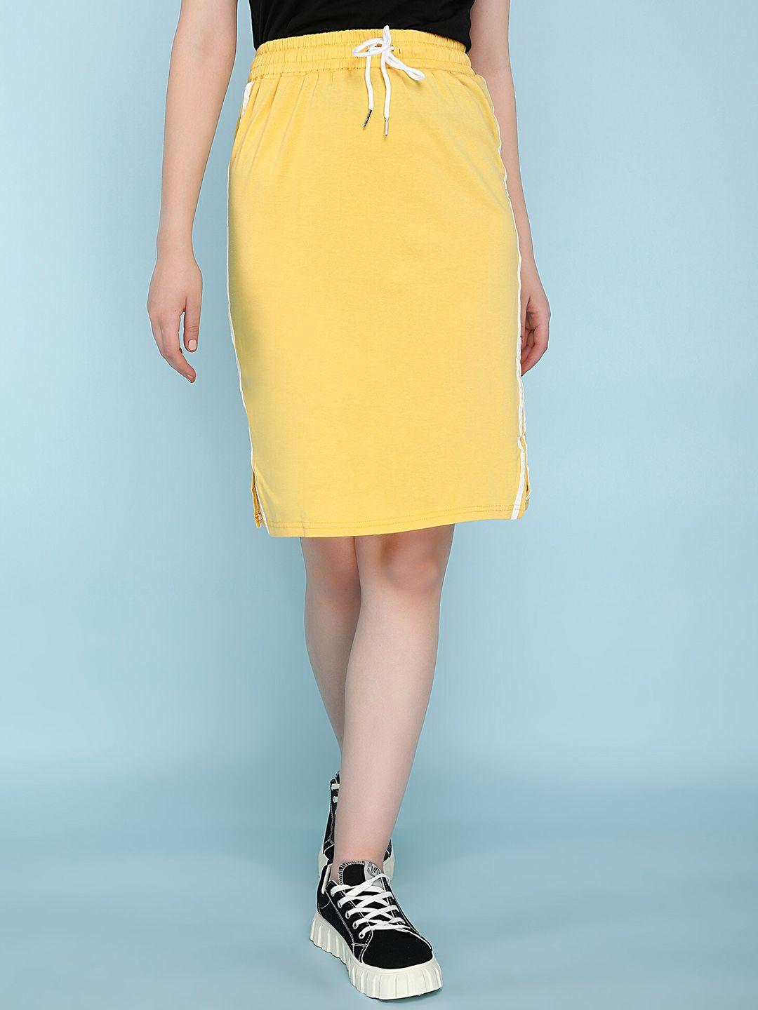 lulu & sky a-line above knee skirt