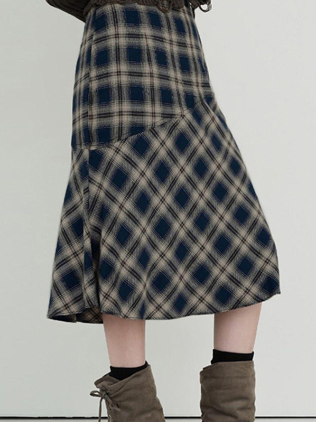 lulu & sky a-line midi skirt