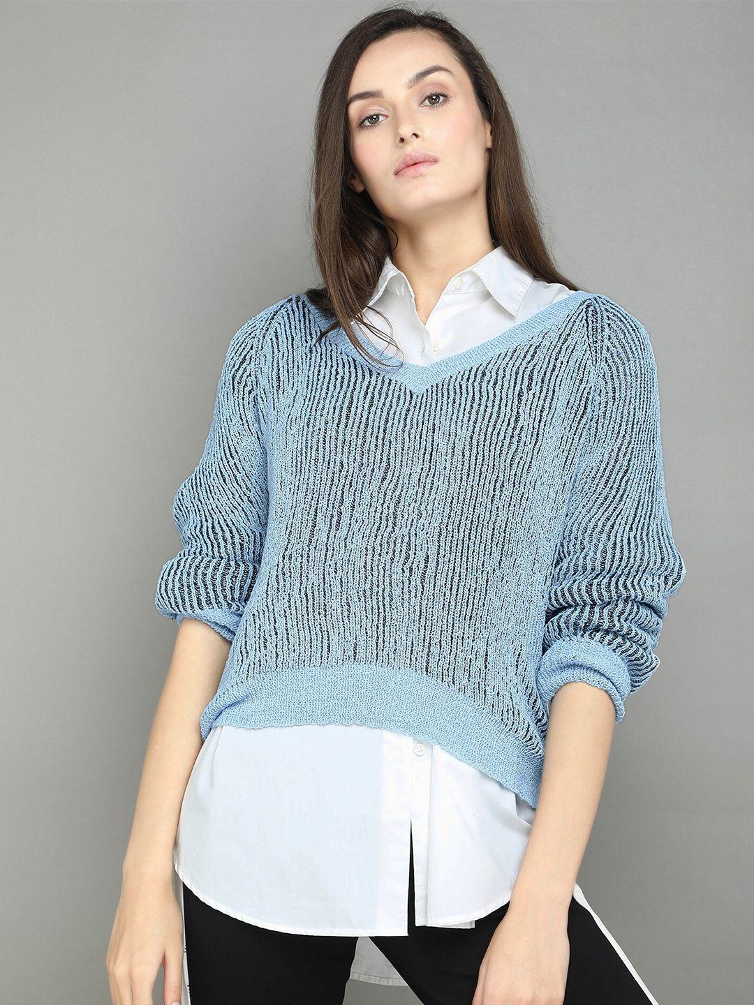 lulu & sky cable knit pullover sweater