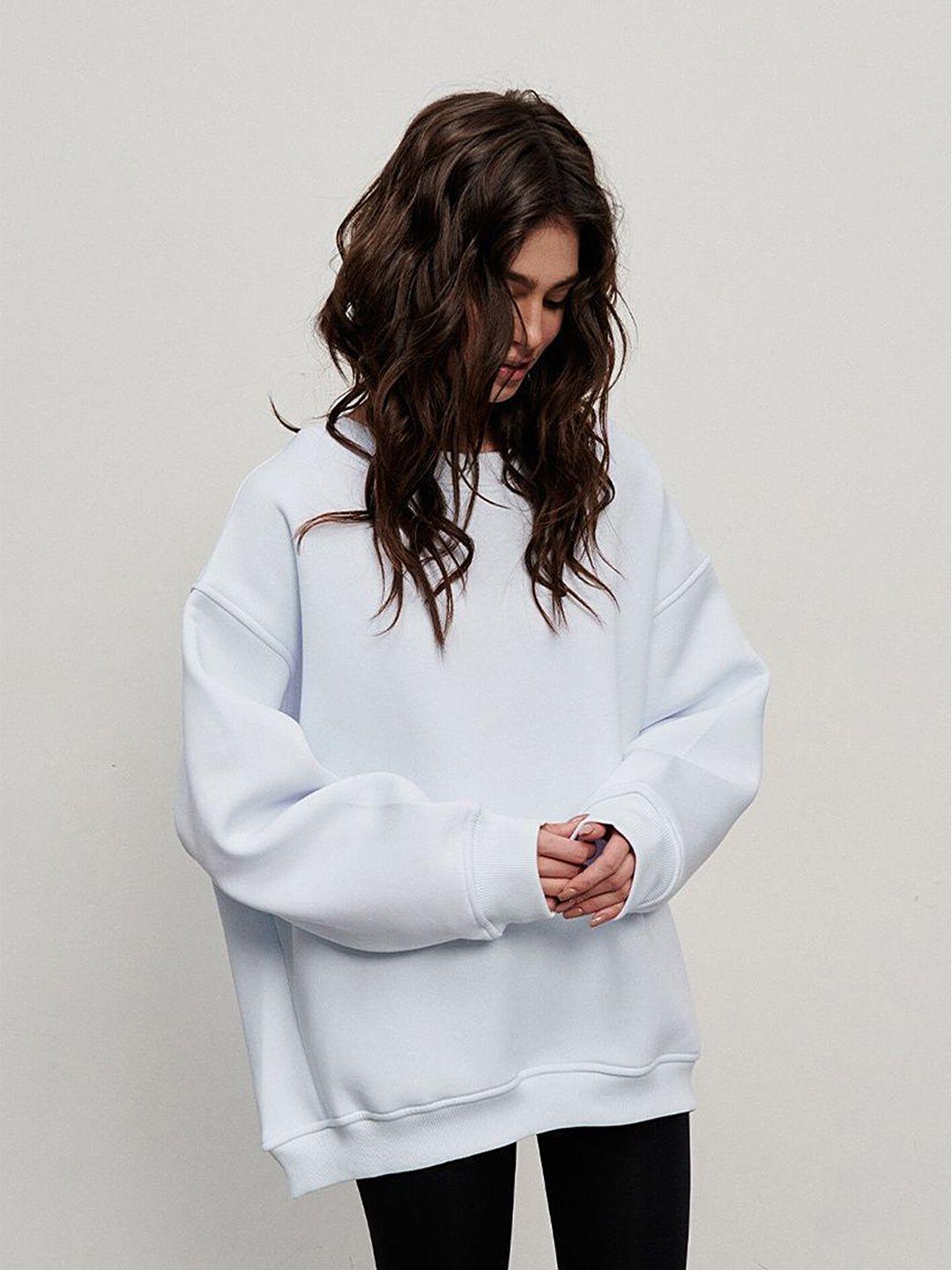 lulu & sky hooded oversized sweatshirt