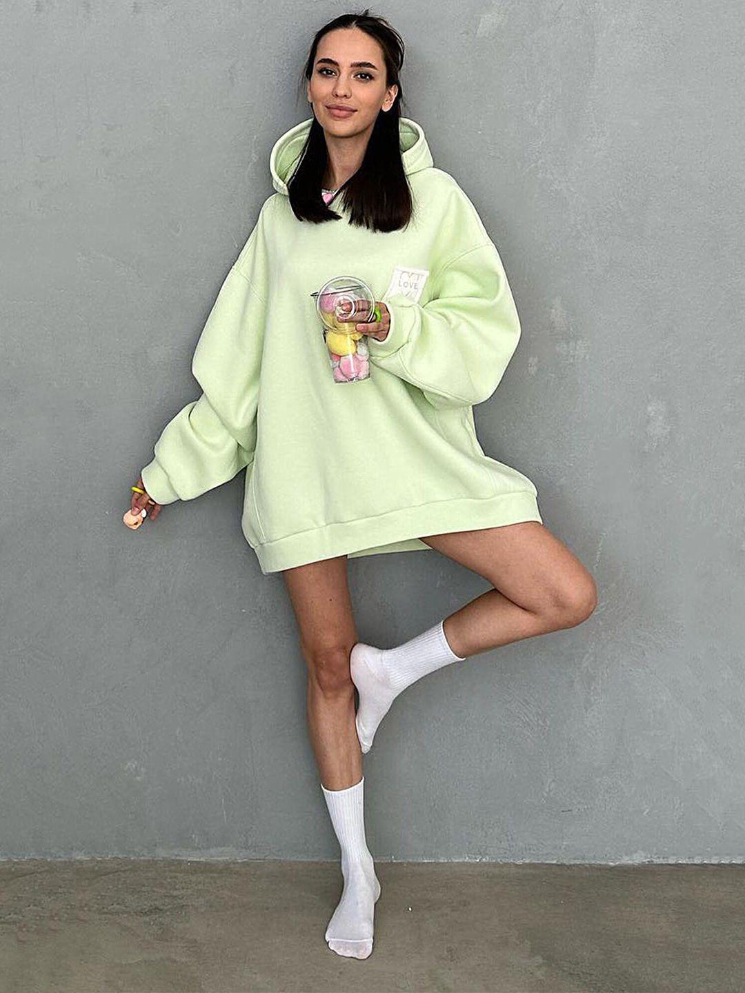 lulu & sky hooded relaxed fit sweatshirt