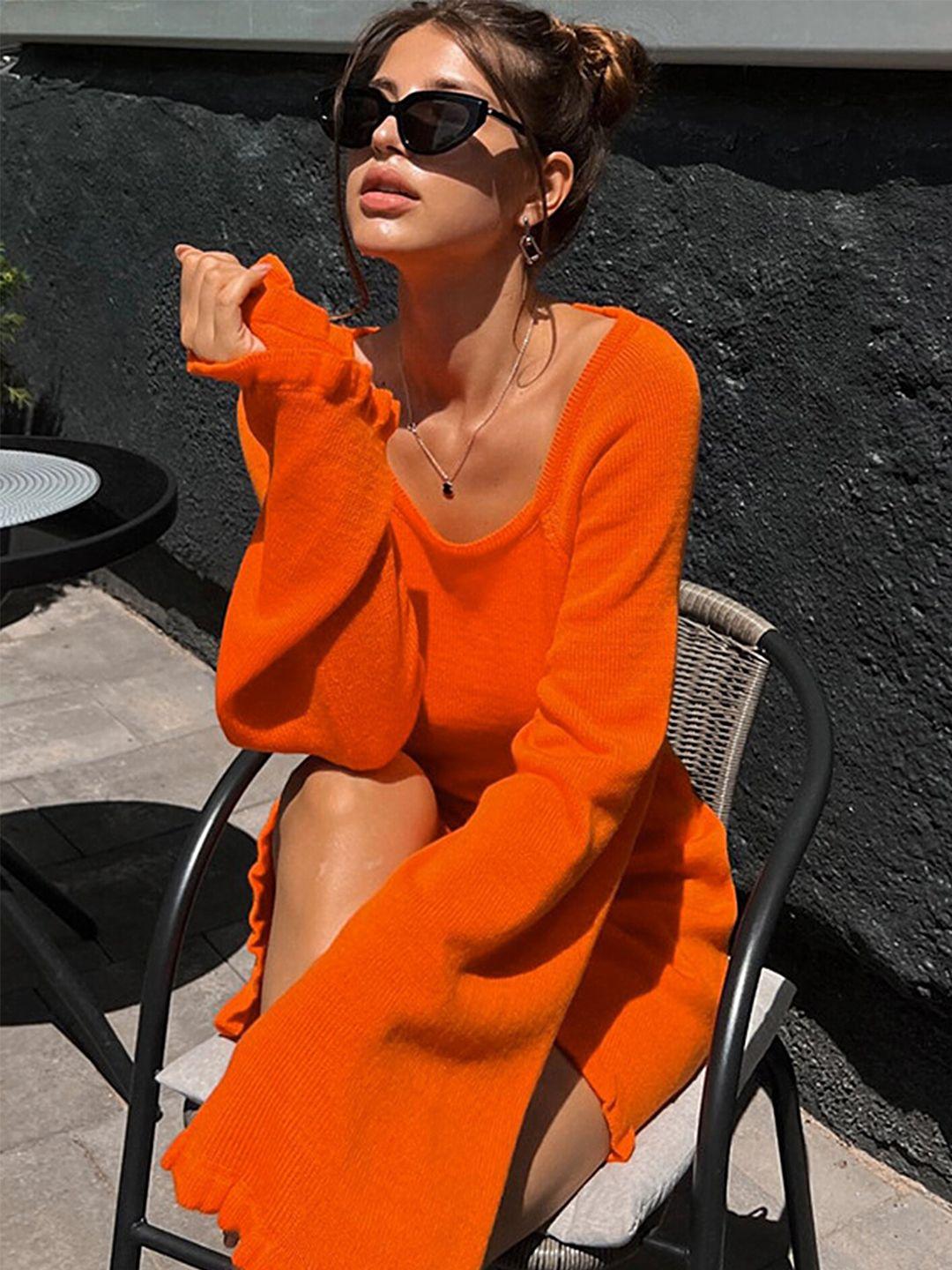 lulu & sky orange dress