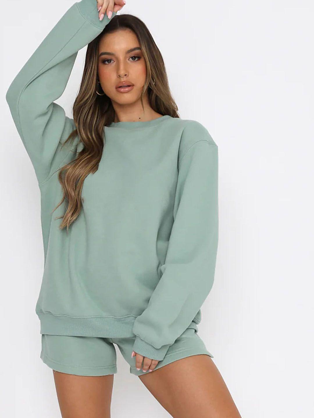 lulu & sky sweatshirt with short co-ords