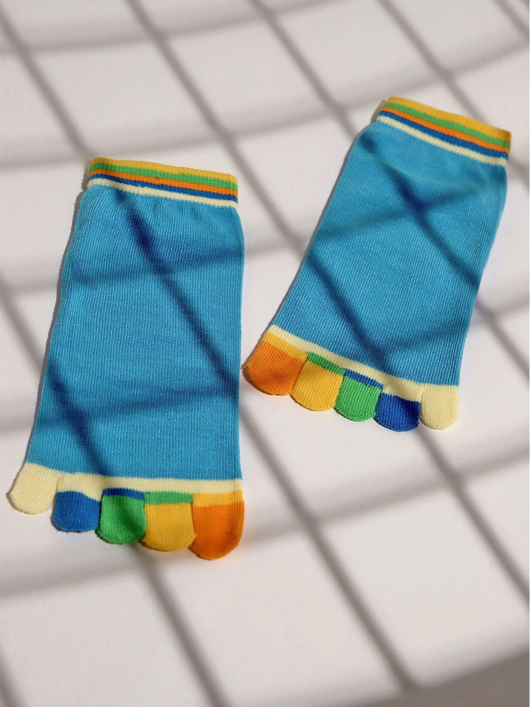 lulu & sky women printed toes yoga socks