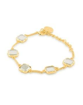 lumen petit gold-plated bracelet