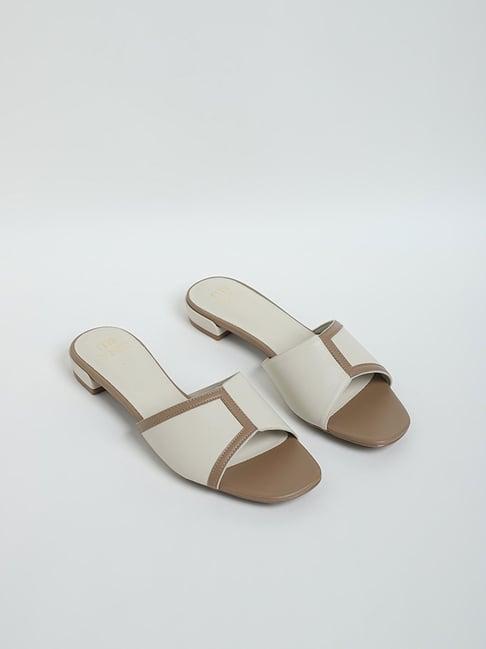 luna blu by westside ivory mules