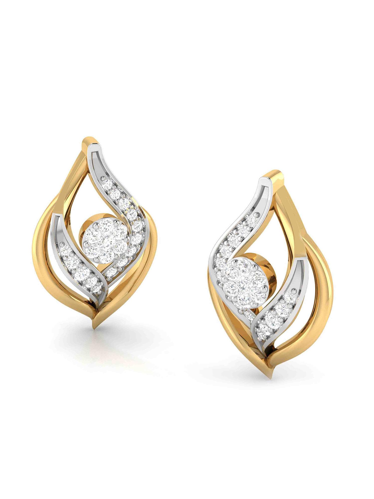 lunacy lab grown diamond earrings