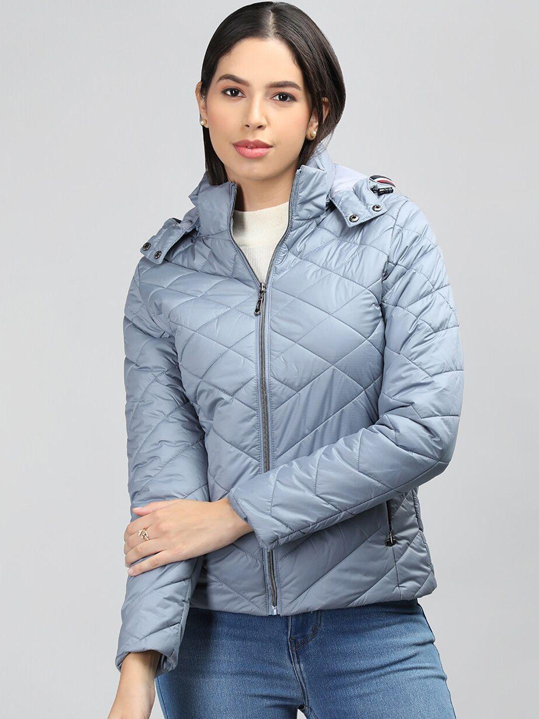 lure urban hooded quilted jacket