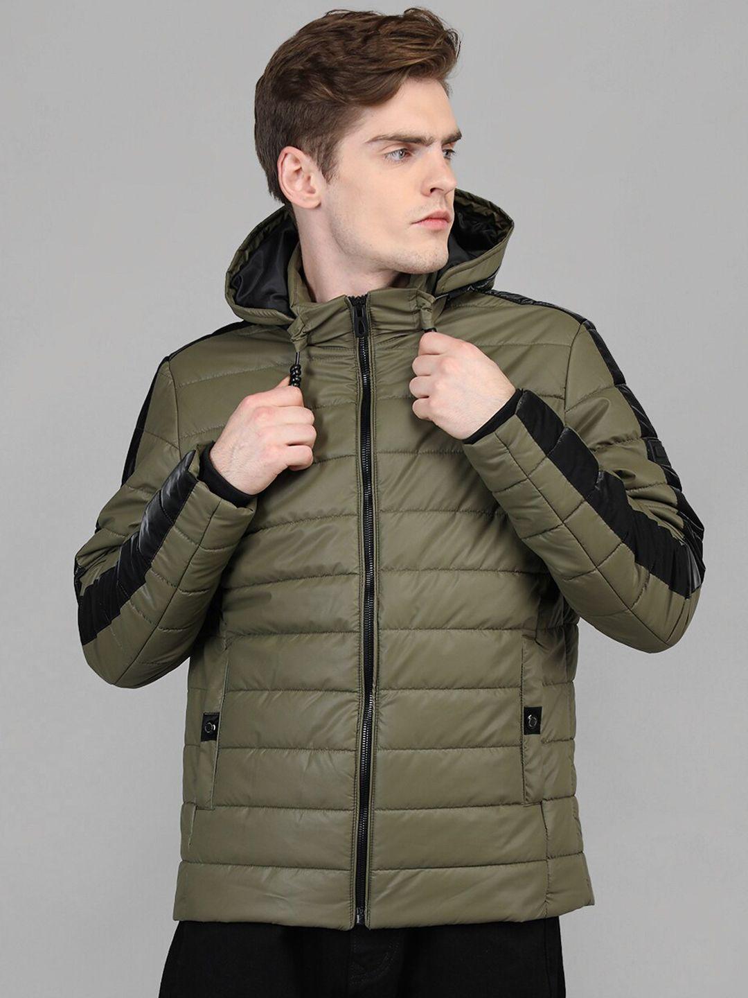 lure urban men outdoor puffer jacket
