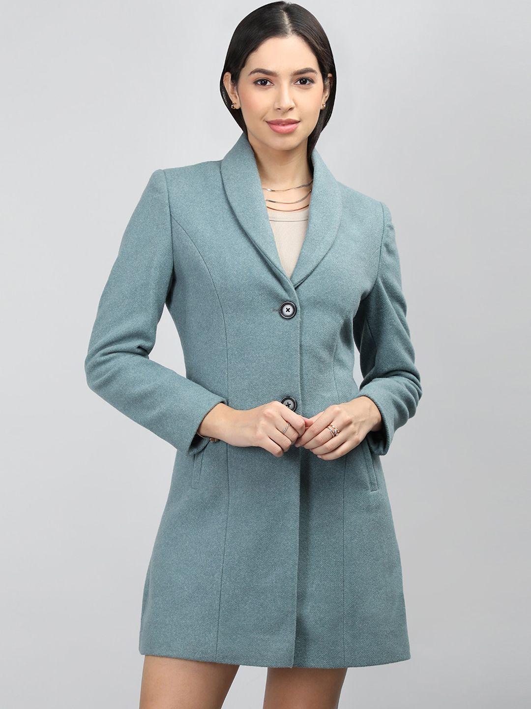 lure urban single-breasted overcoat