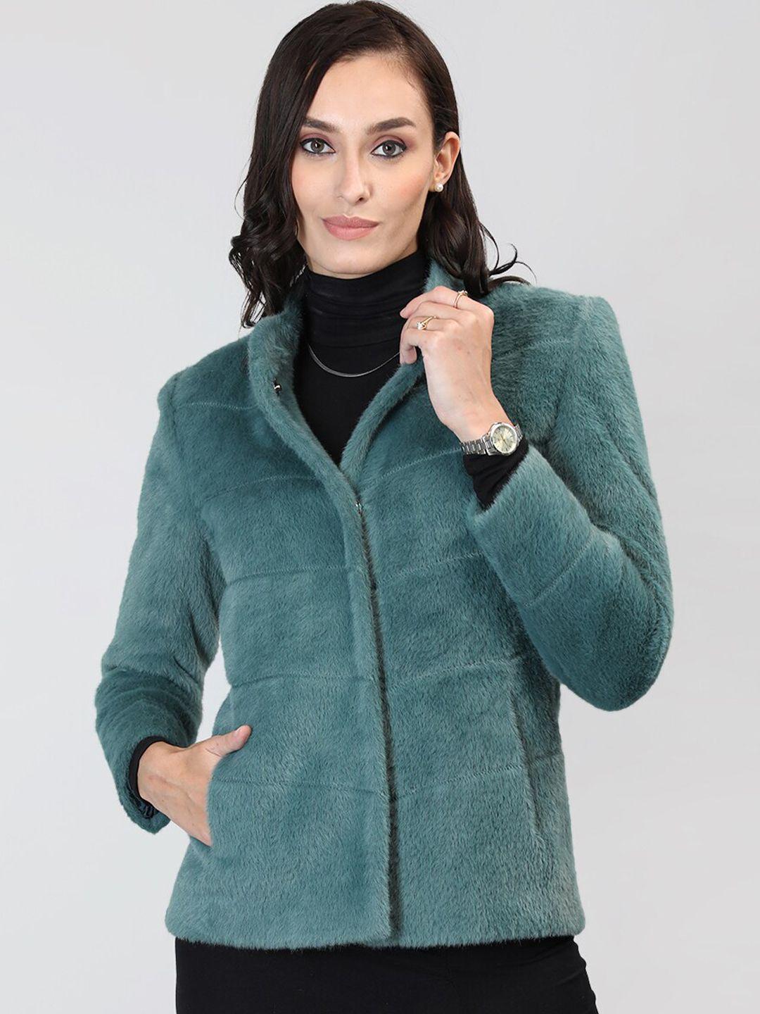 lure urban single-breasted wool overcoat