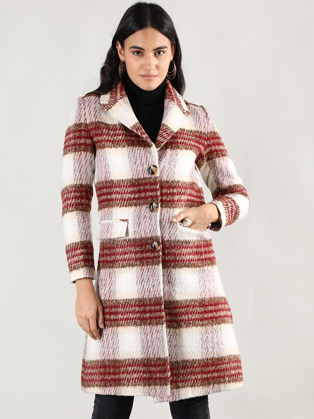 lure urban women single-breasted wool overcoat