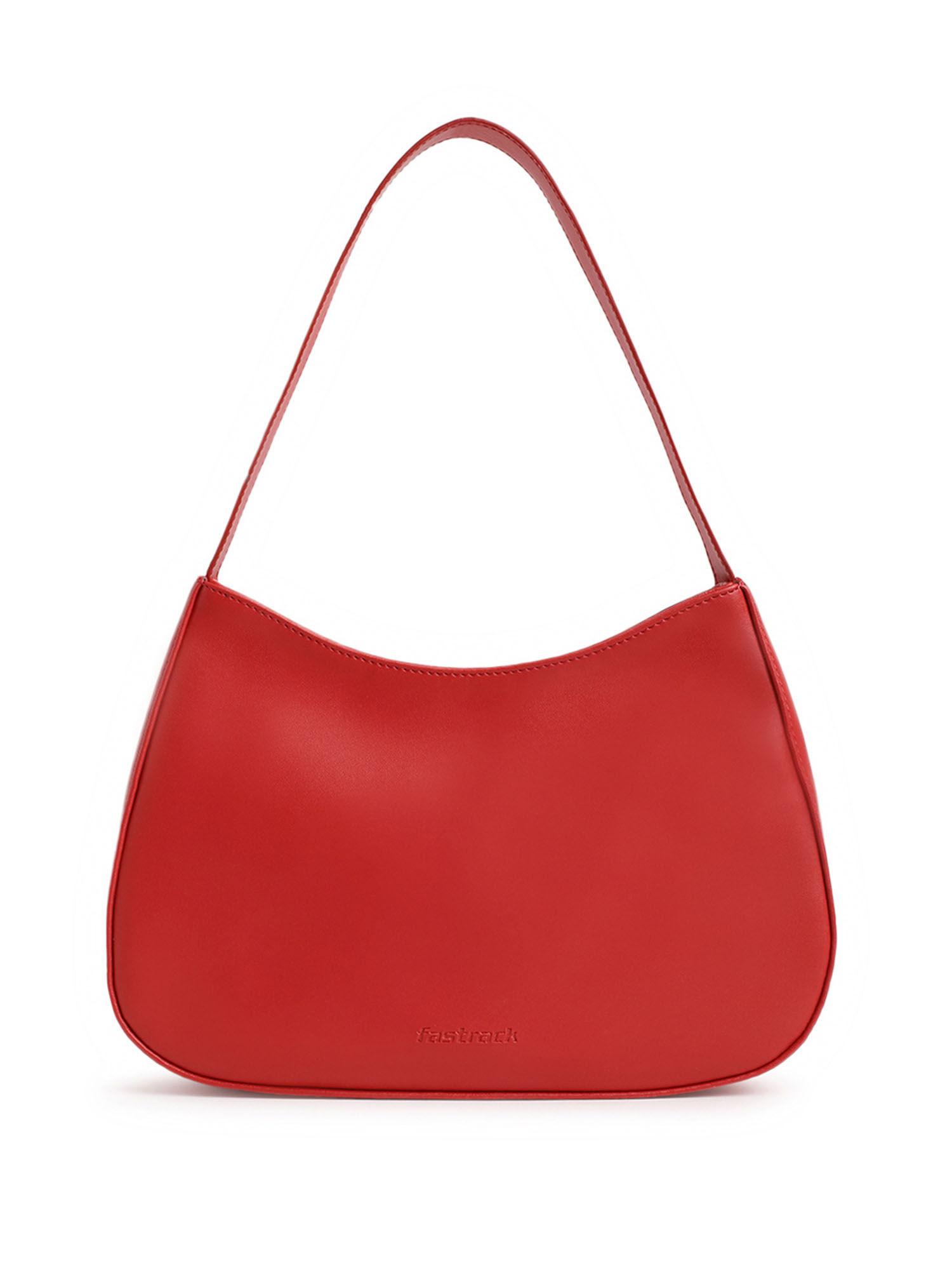 luscious red shoulder bag for women