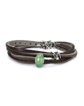 lush meadow leather bracelet