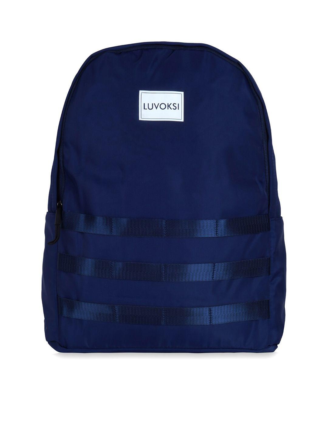 luvoksi women brand logo water resistant backpack