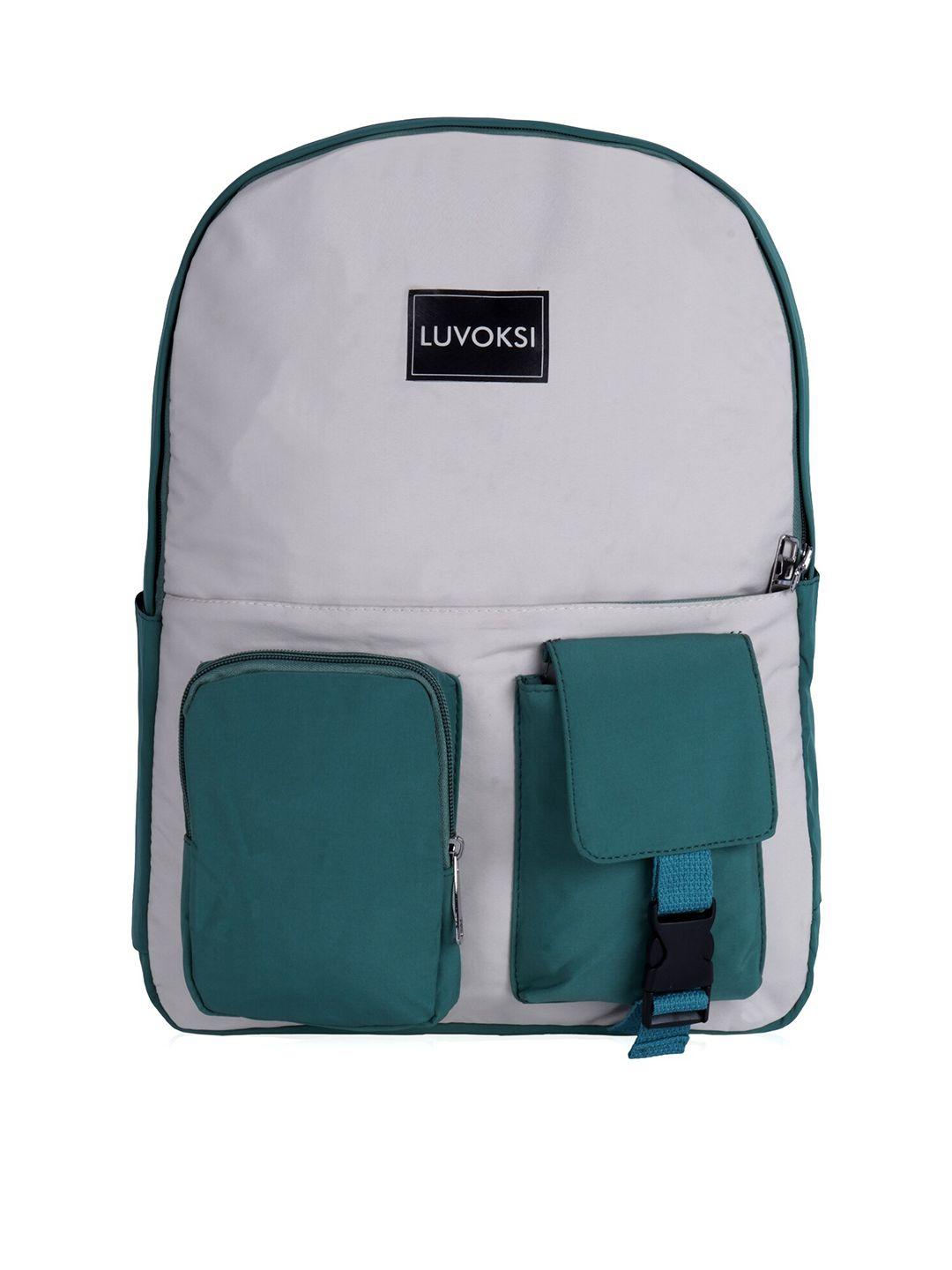 luvoksi colourblocked medium backpack