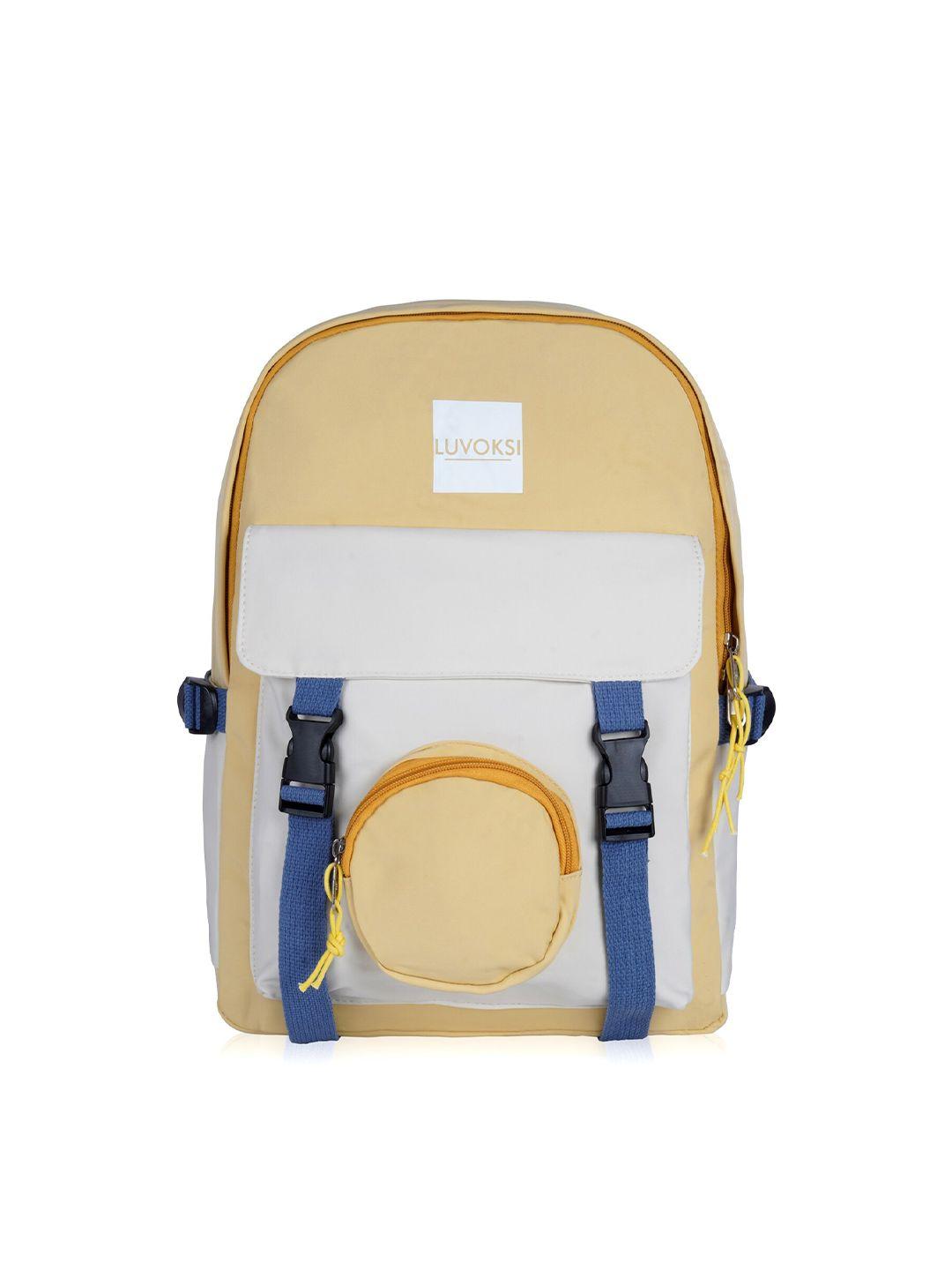 luvoksi colourblocked medium backpack