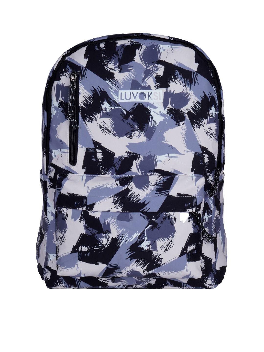 luvoksi printed medium backpack