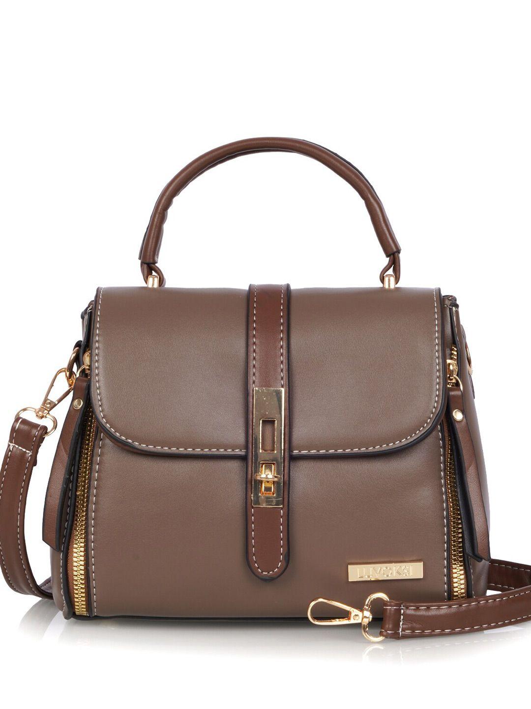 luvoksi structured satchel with tasselled