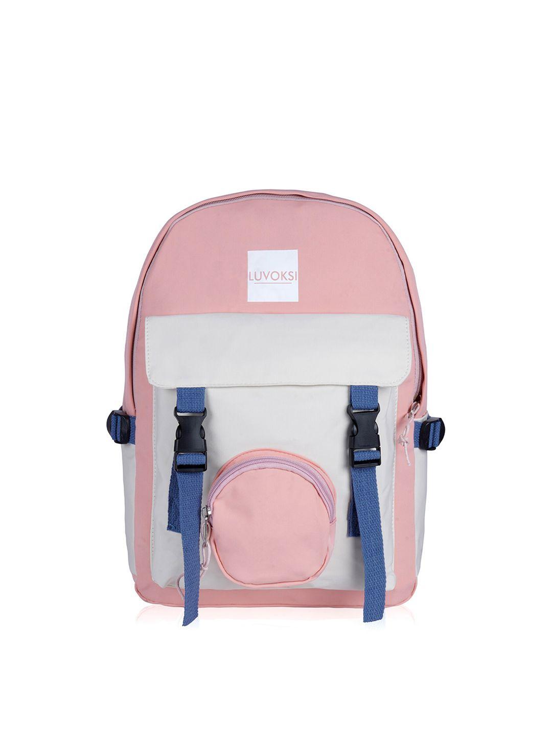 luvoksi women colourblocked backpack