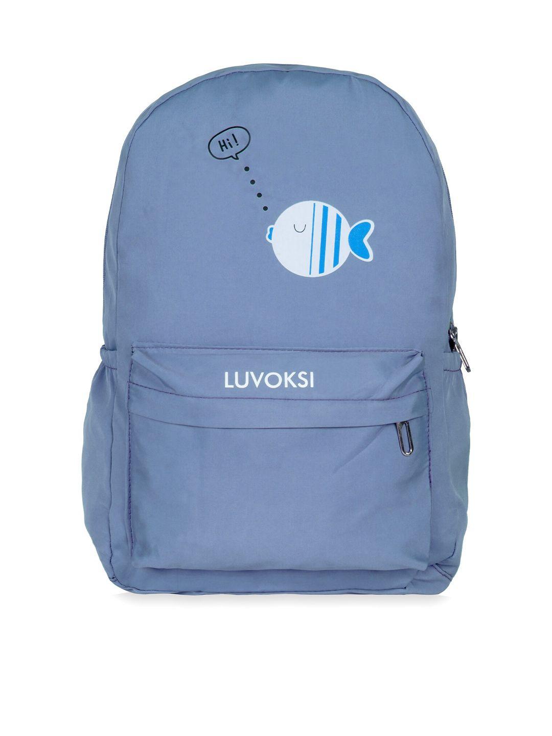 luvoksi women graphic printed water resistant backpack