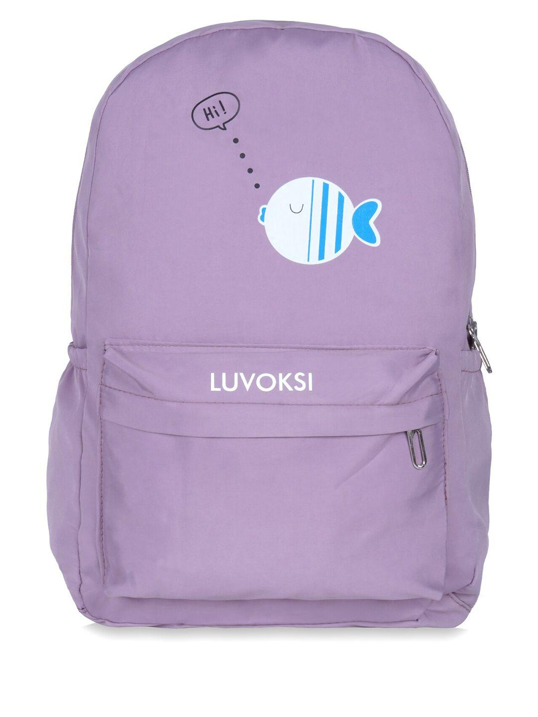 luvoksi women graphic water resistant backpack