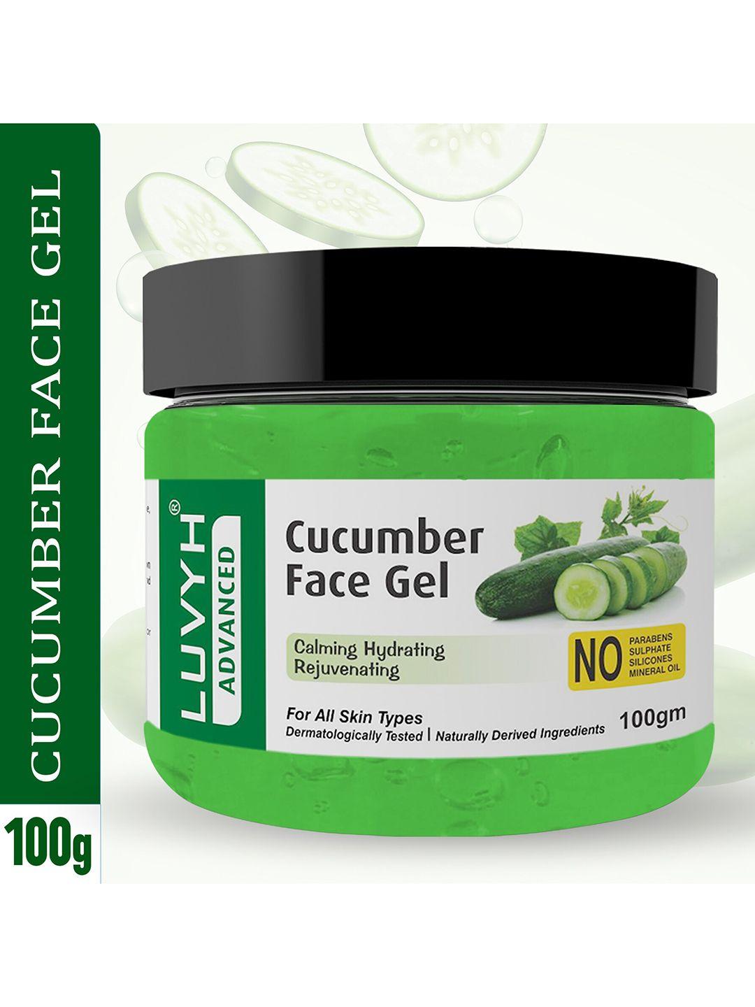 luvyh advanced cucumber face gel - 100gm