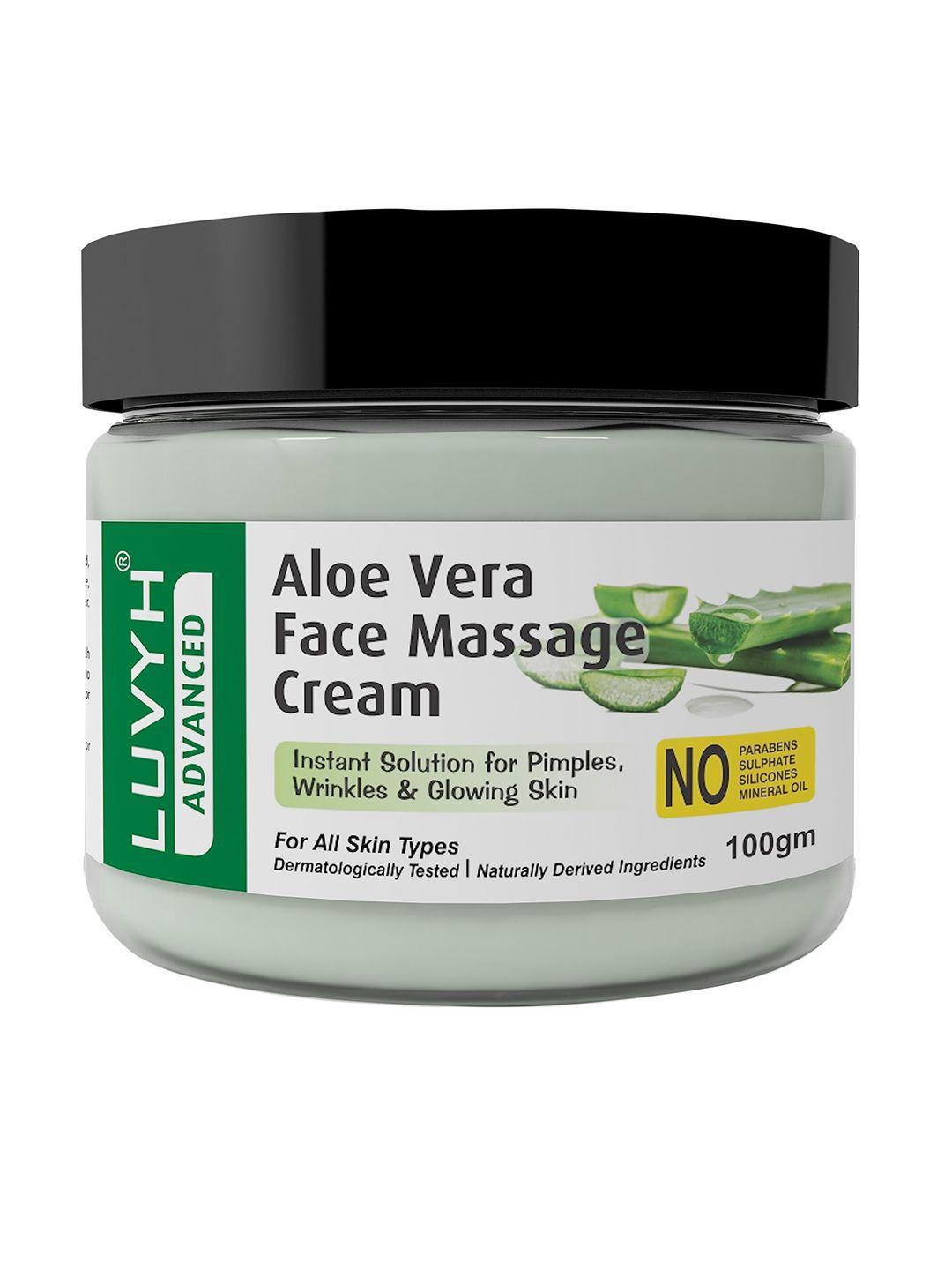 luvyh aloe vera face massage cream 100 gm