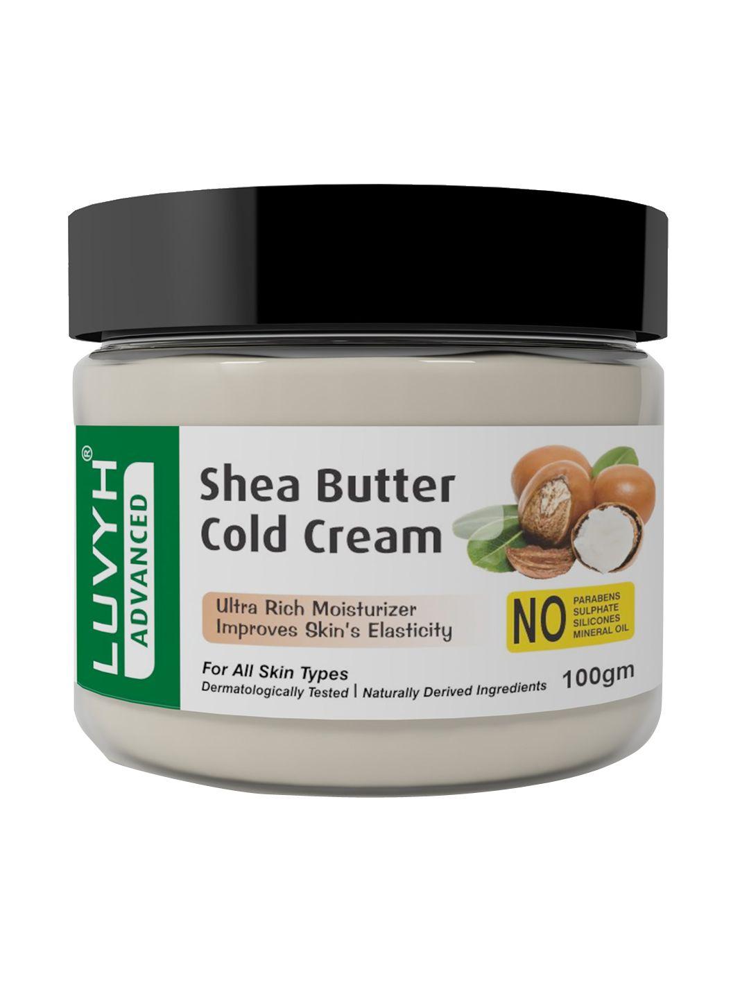 luvyh moisturising shea butter cold cream 100 g