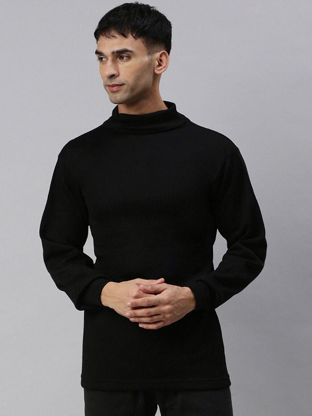 lux cottswool high neck wool thermal tops