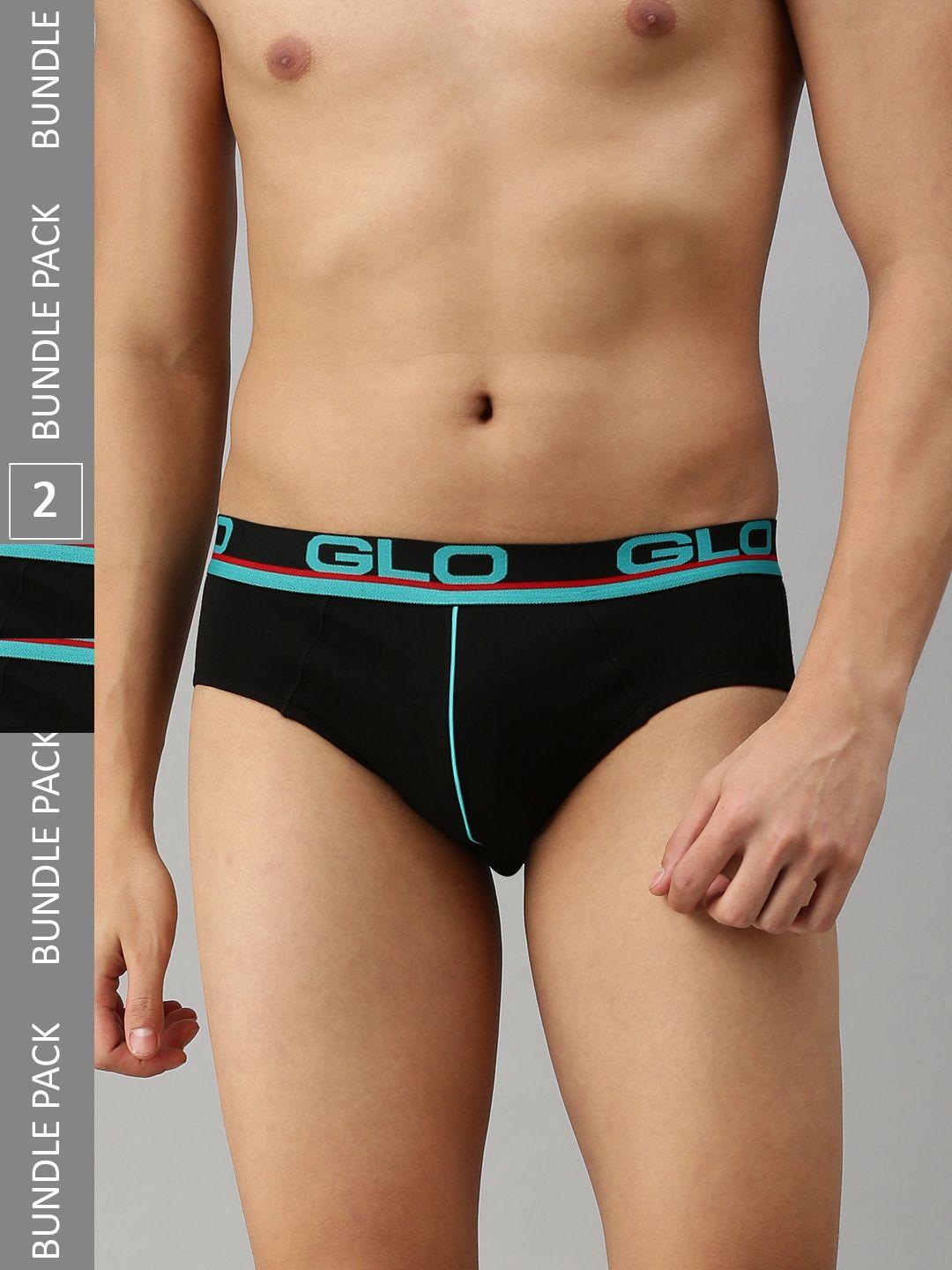 lux cozi men pack of 2 mid-rise anti odour basic briefs