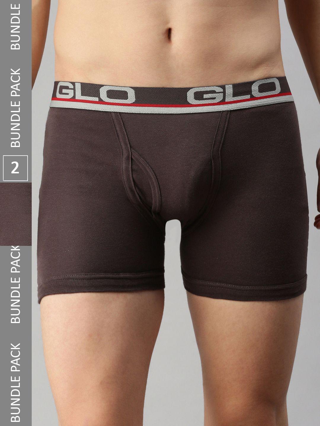 lux cozi pack of 2 mid-rise outer elastic trunks cozi_glo_intlock_cof_2pc