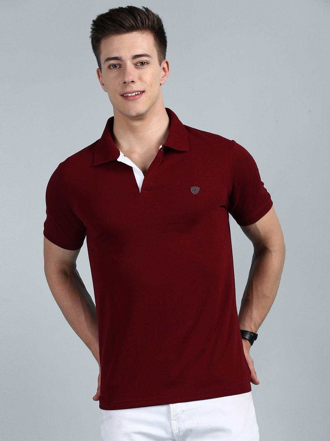 lux cozi polo collar pure cotton t-shirt