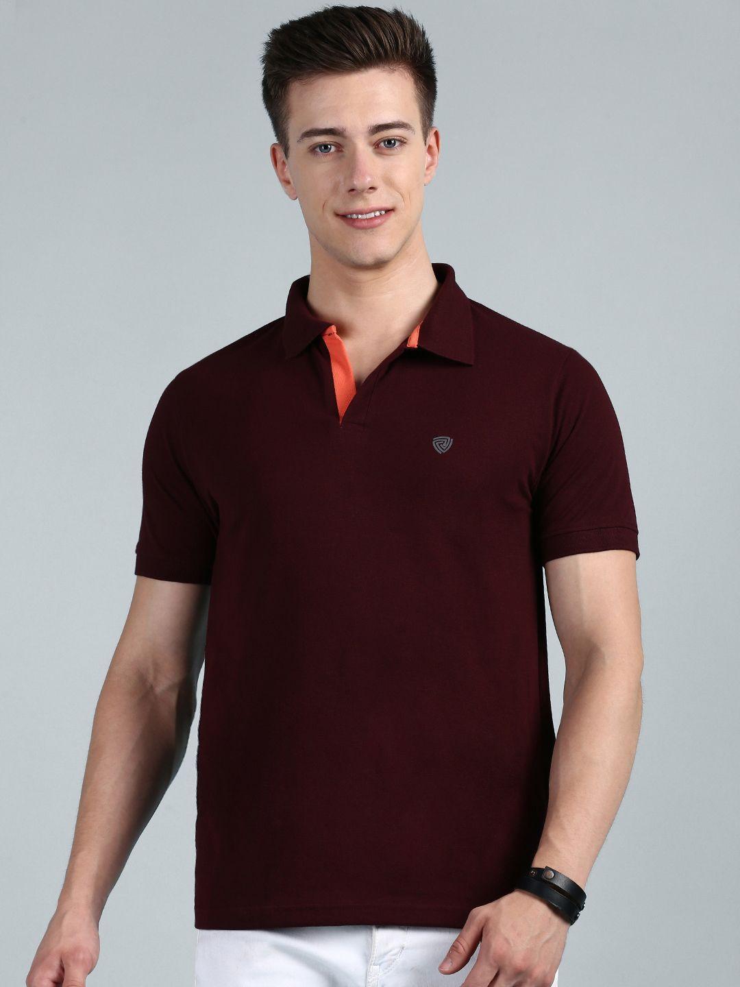 lux cozi polo collar pure cotton t-shirt