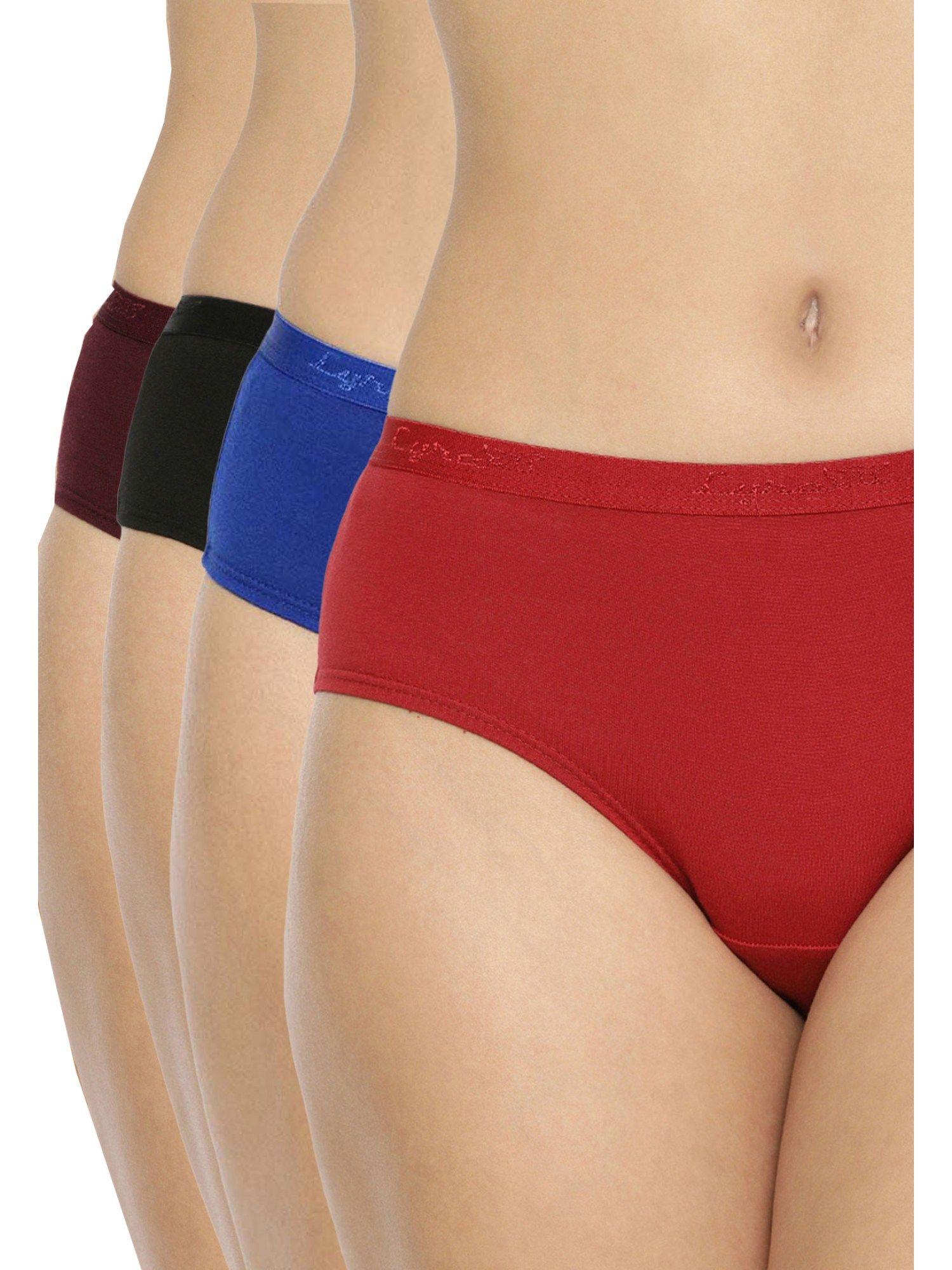 lux lyra 201 asorted cotton panty-multi-color