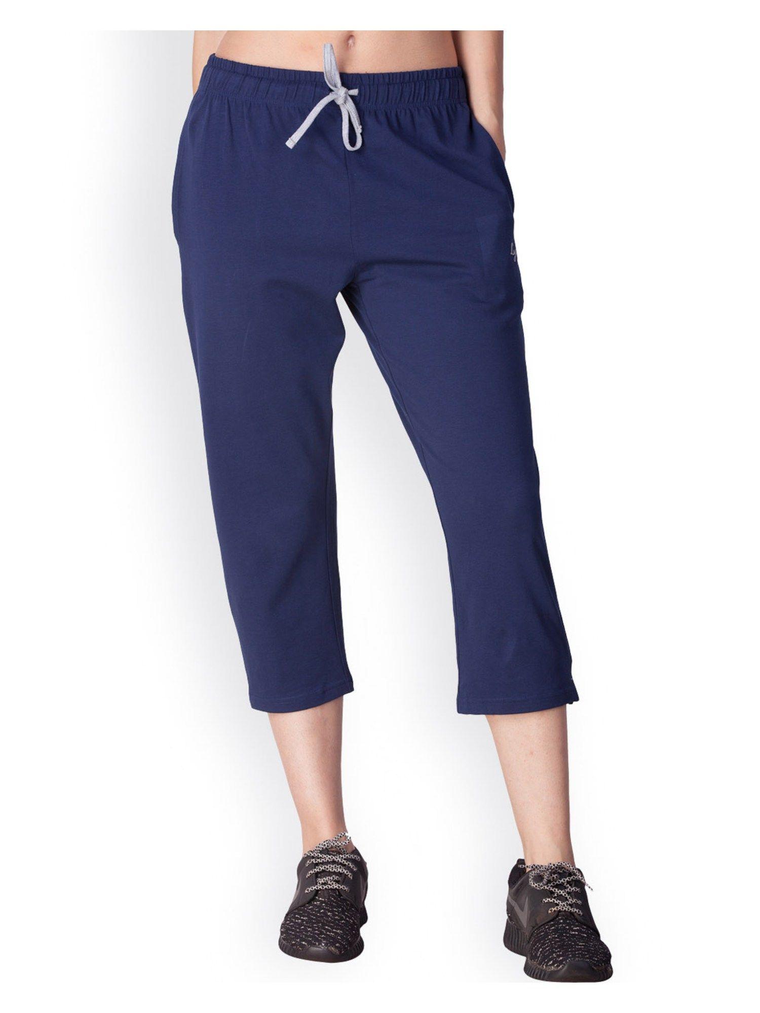 lux lyra women's track pant 302-navy blue