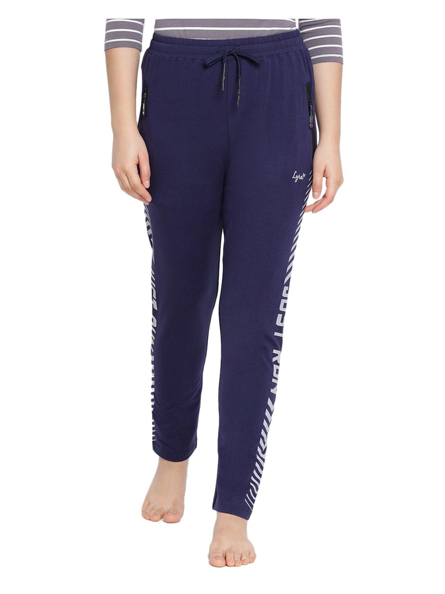 lux lyra women's track pant 306-blue