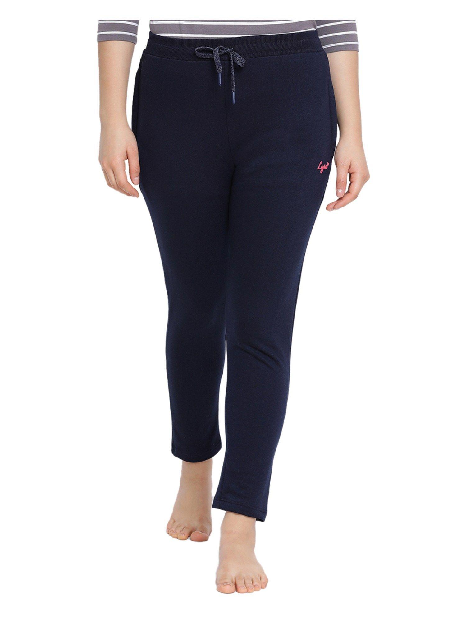 lux lyra women's track pant 317-navy blue