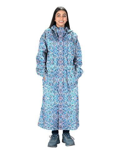 lux venus printed over coat rainwear for women