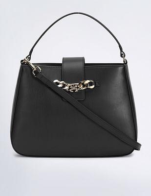 luxe satchel handbag