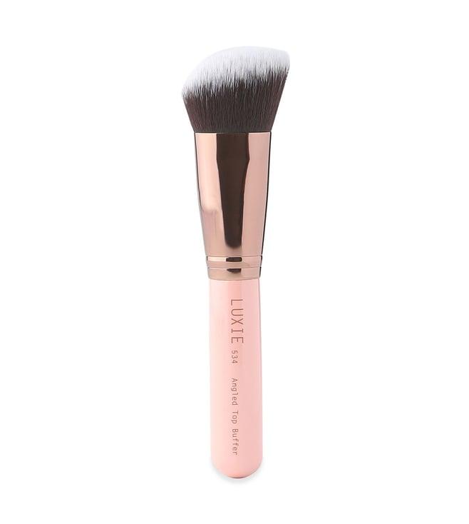 luxie rose gold 534 angled top buffer brush