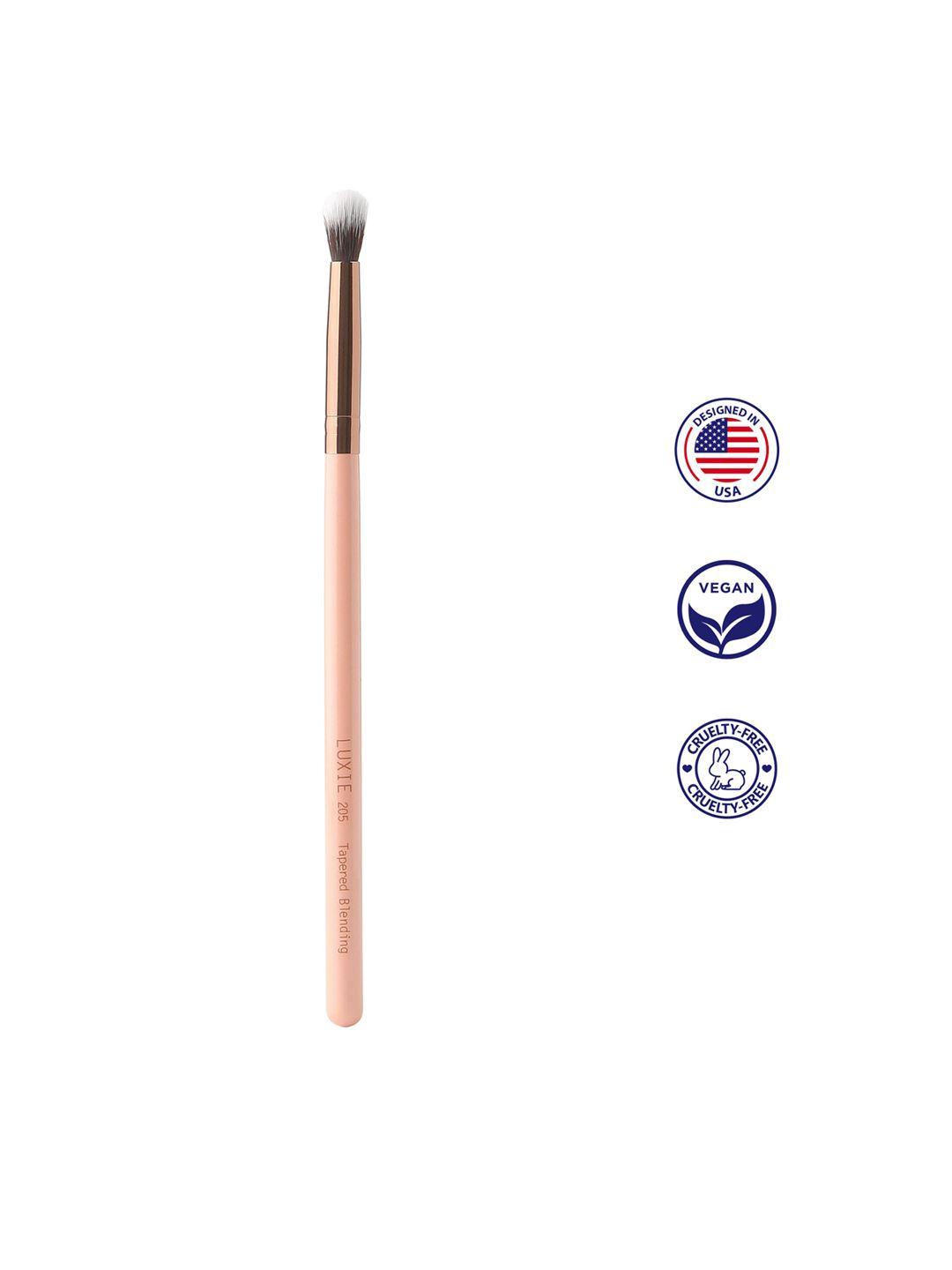 luxie rose gold tapered blending brush - 205