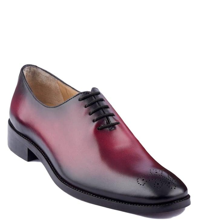 luxoro formello men's william wallace wine oxford shoes