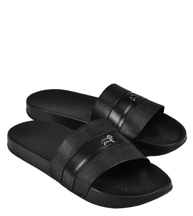 luxoro formello men's aveno slide black sandals